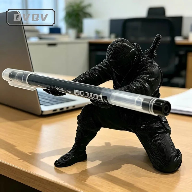 (9*7.8cm) 3D Printed Cool Organizer Ninja Pen Holder Miniature Pen Stand