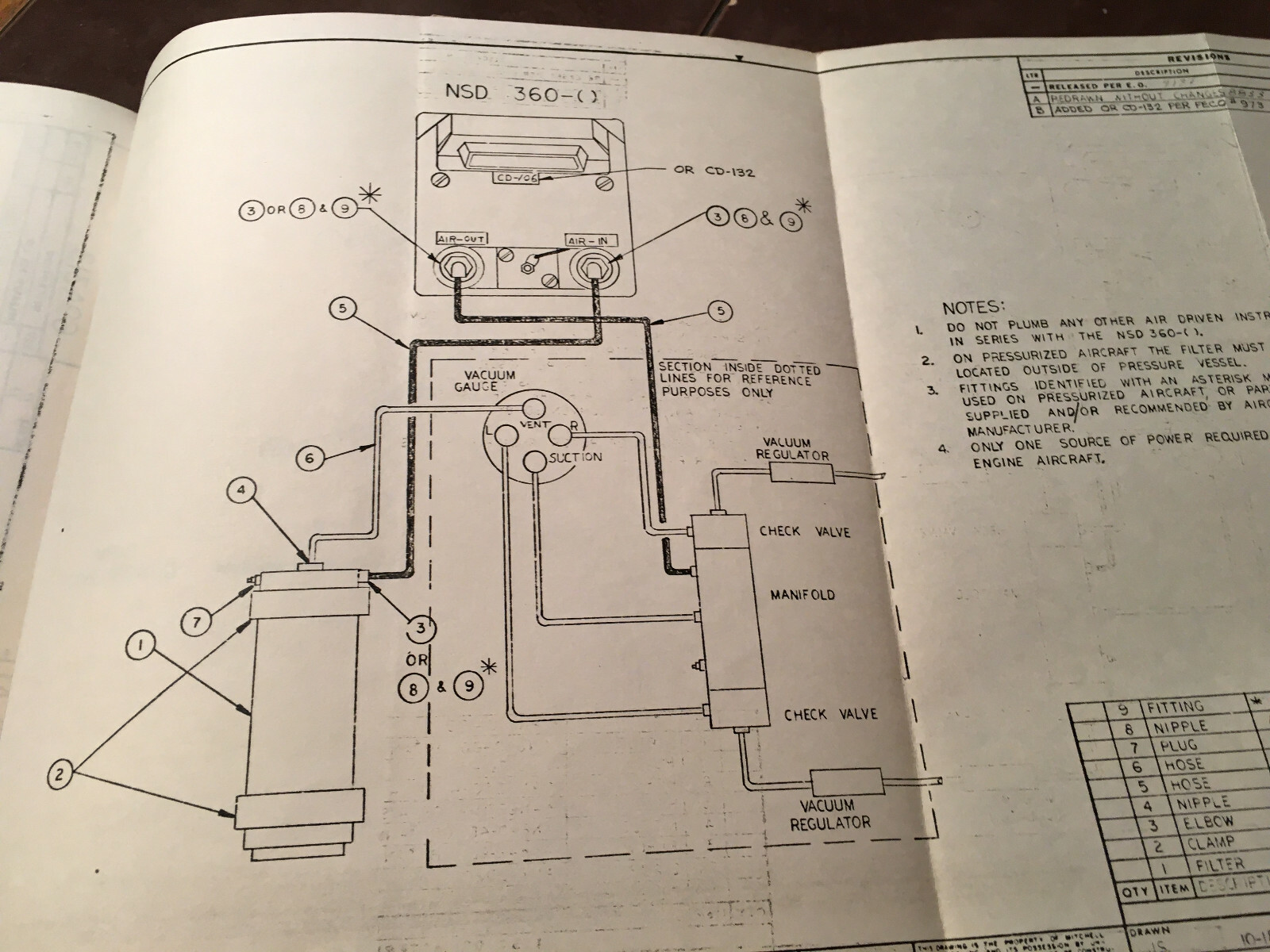 Mitchell Edo-Aire Century 3" & 4" NSD-360A Slaved Install Manual