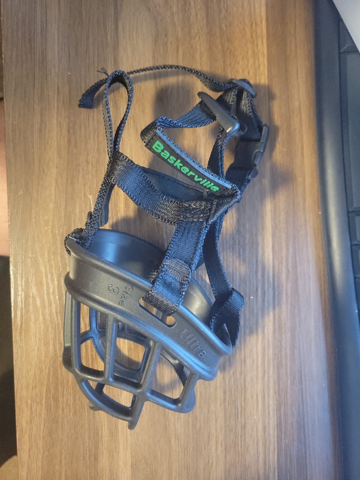 Baskerville Ultra Muzzle Black Size 3 - Brand New