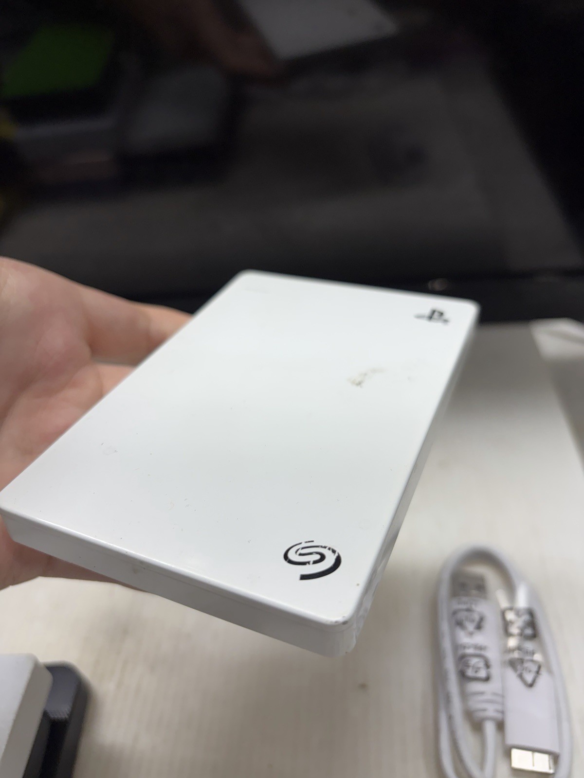 Seagate External Hard Drive for Sony PlayStation Console White 2TB