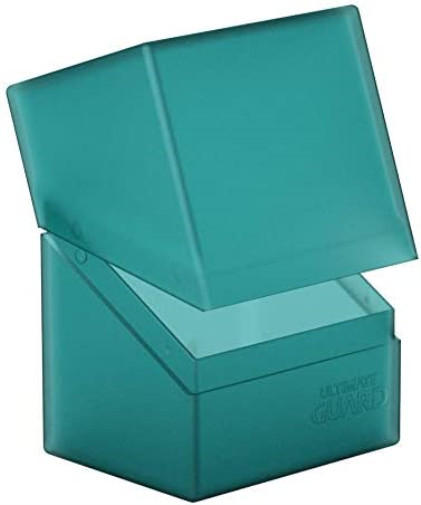 Ultimate Guard UGD010688 Boulder Deck Case 80+ Standard Size Box, Malachite, S M