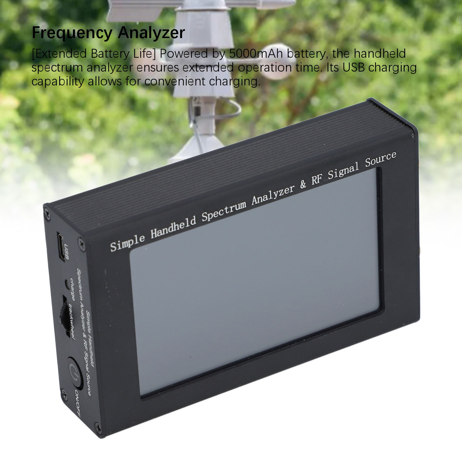Handheld Spectrum Analyzer Portable Reliable Signal Generator For RF Testing