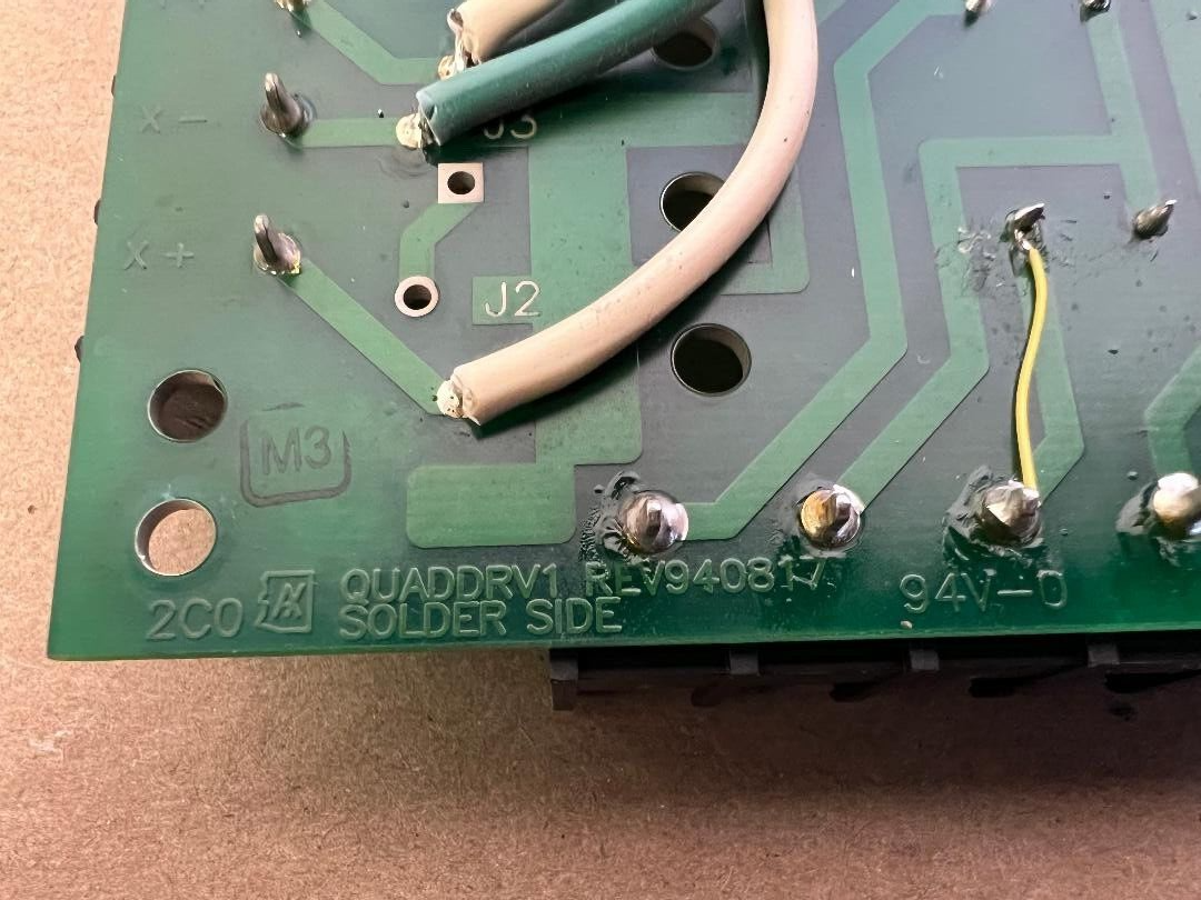 CNC CIRCUIT BOARD QUADDRV1 REV940817