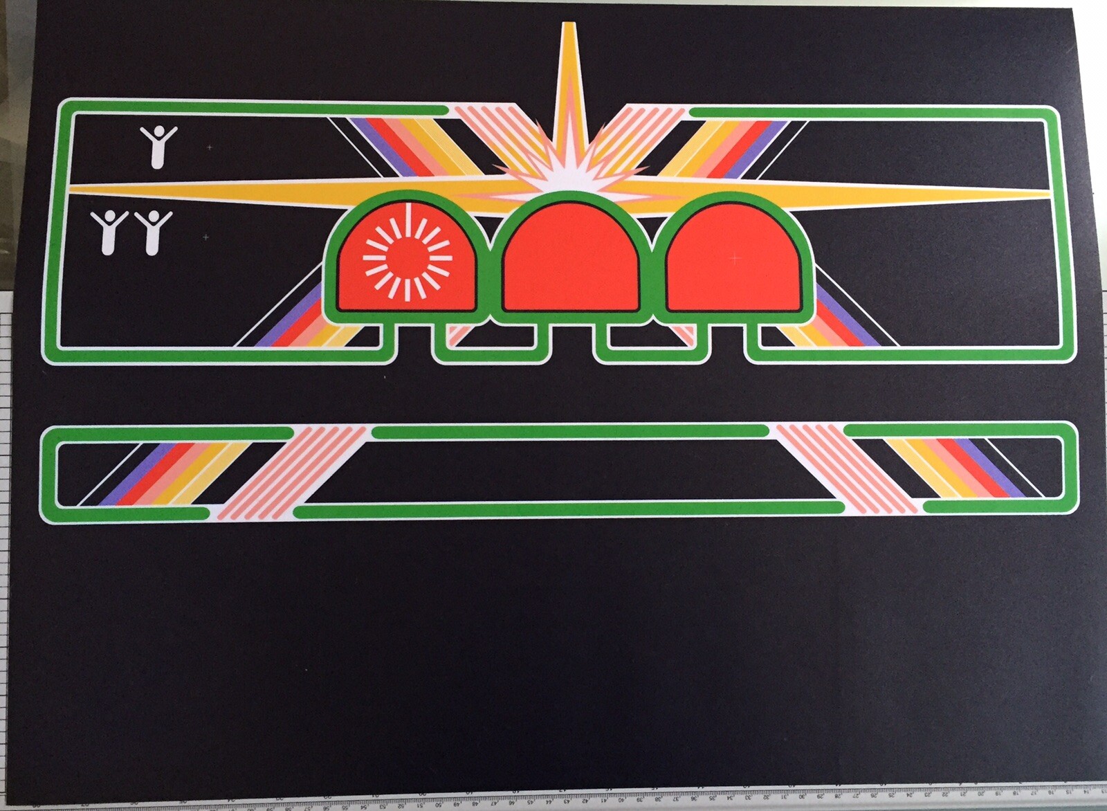 Centipede Arcade Control Panel Overlay 23.75” X 17.75” (cpo)