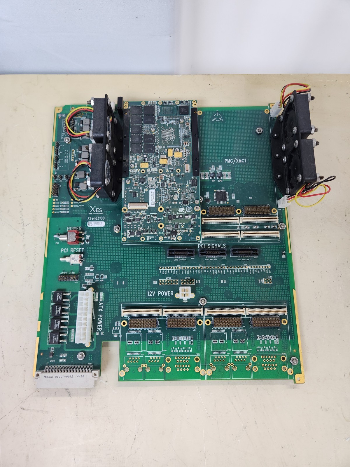 X-ES XTend 3100 Dual XMC/PrPMC Carrier for Development and Testing