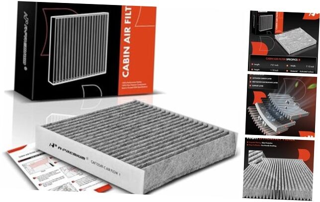 Cabin Air Filter with Activated Carbon Compatible with Honda Fit & Scion FR-S