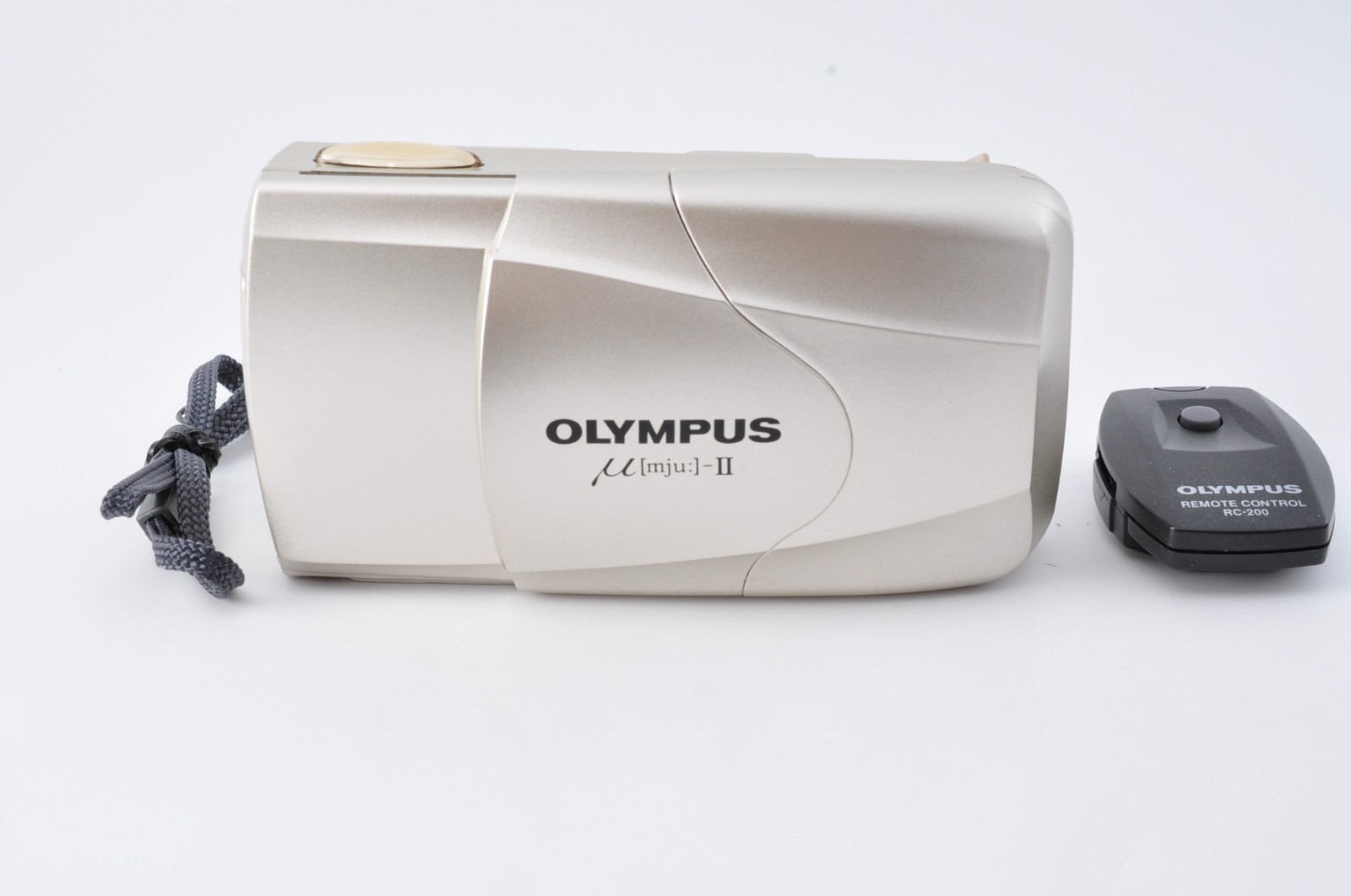 [1 Yr Warranty] Olympus mju II Gold Point & Shoot 35mm Film Camera | MINT+ #1467