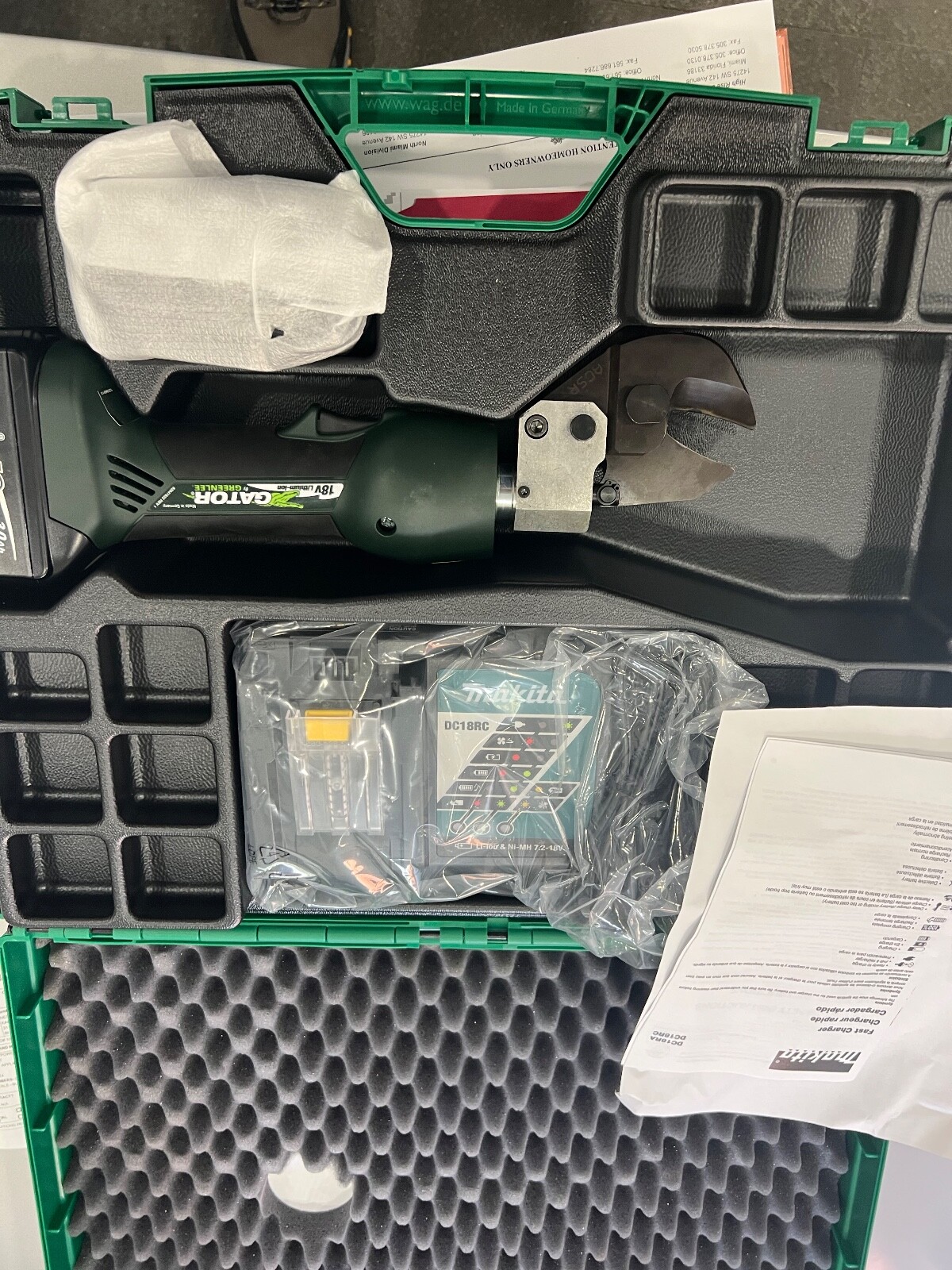 Greenlee ES20L11 Cutter