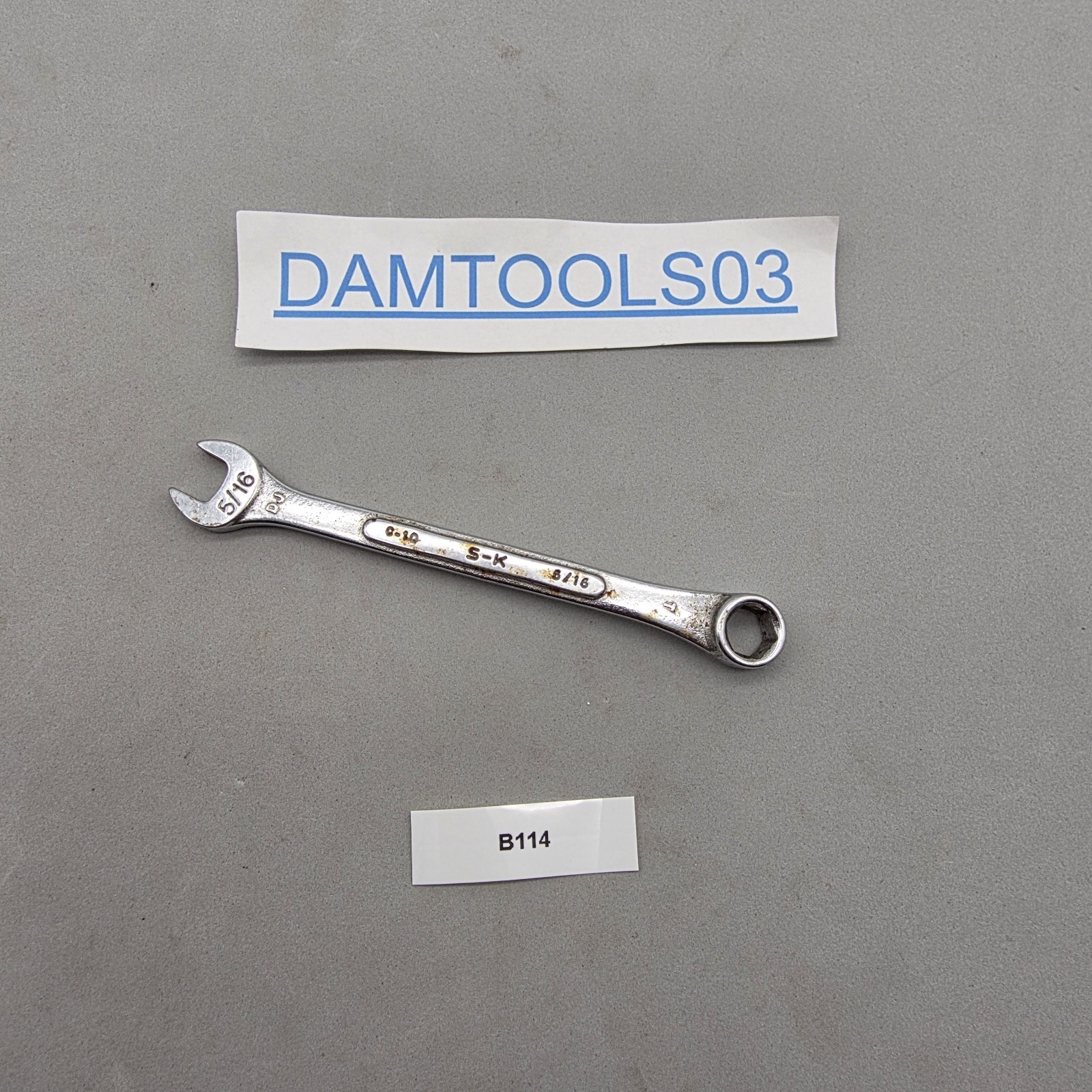 S-K Tools C-10 5/16” Combo Wrench USA
