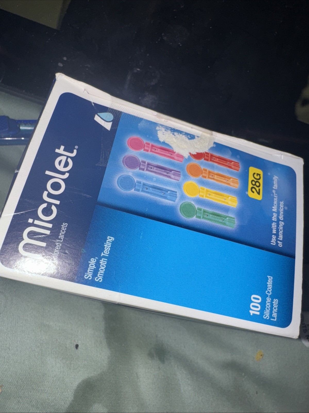 Microlet Lancets 100 28g Exp Date 1/2029