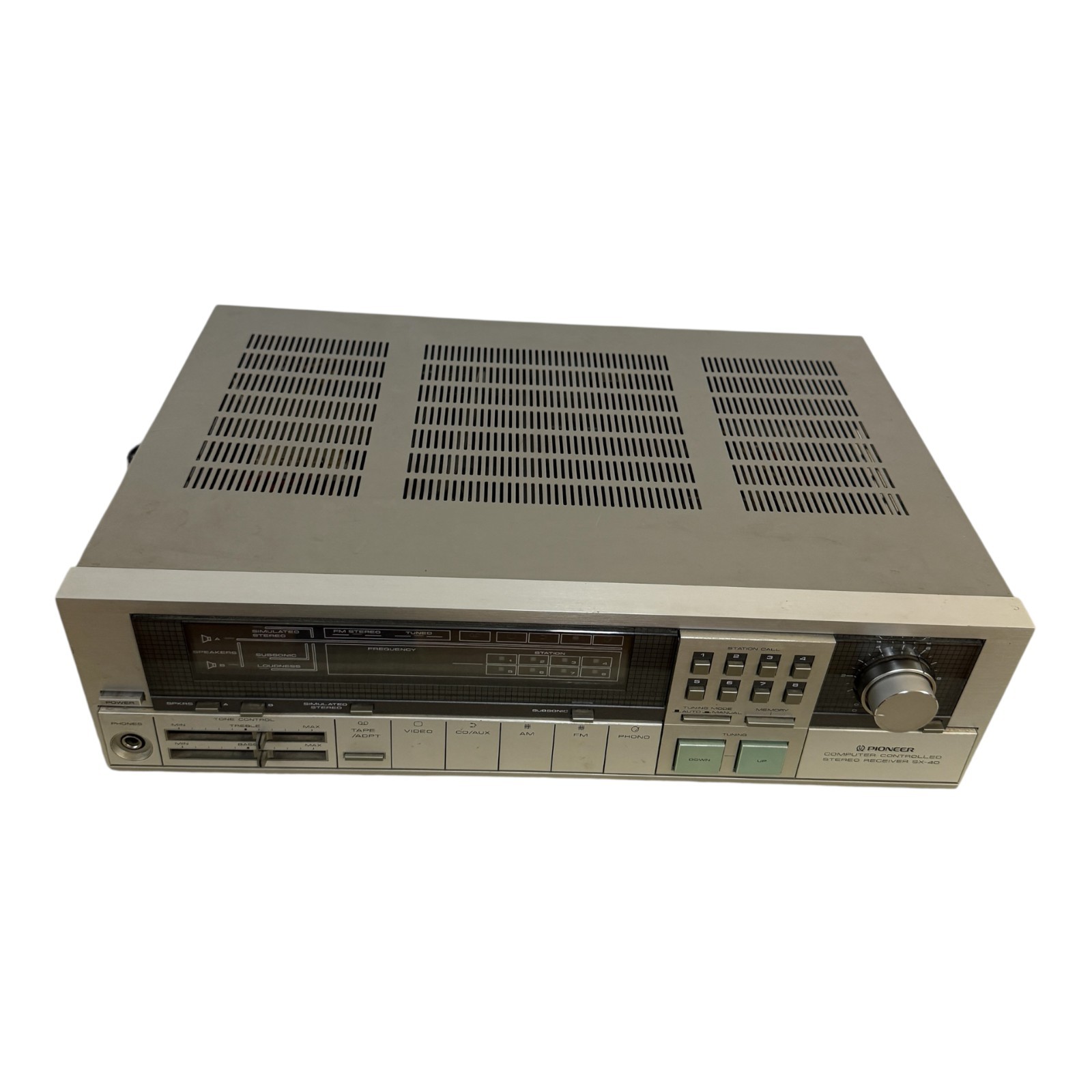 Vintage Pioneer SX-40 Computer Controlled Stereo Receiver