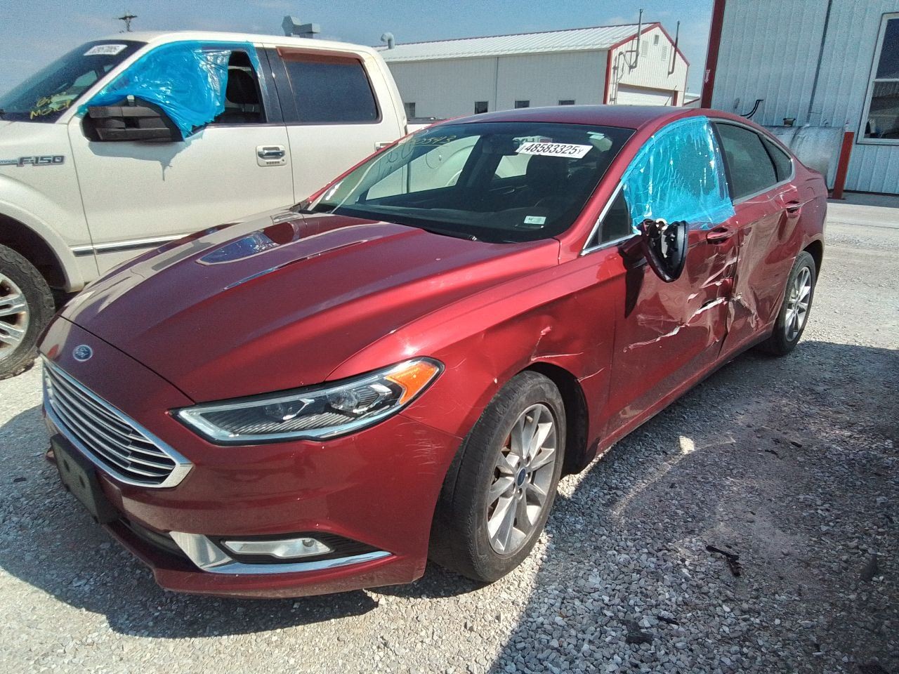 2013-2020 Ford Fusion Front Driver Lower Left Knee Air Bag