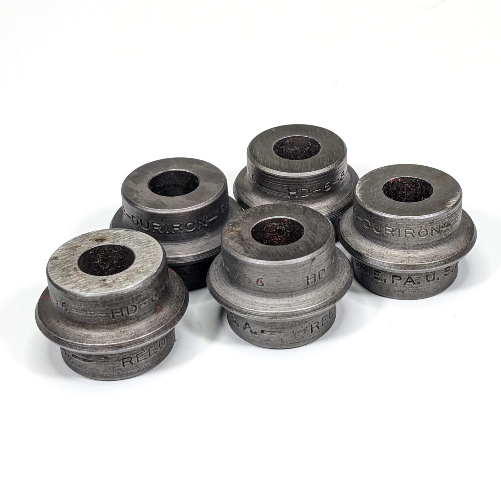 Reed 656 Pipe Cutter Wheel Lot of 5x - .125" Exposure HD Steel 6-8 Duriron 12