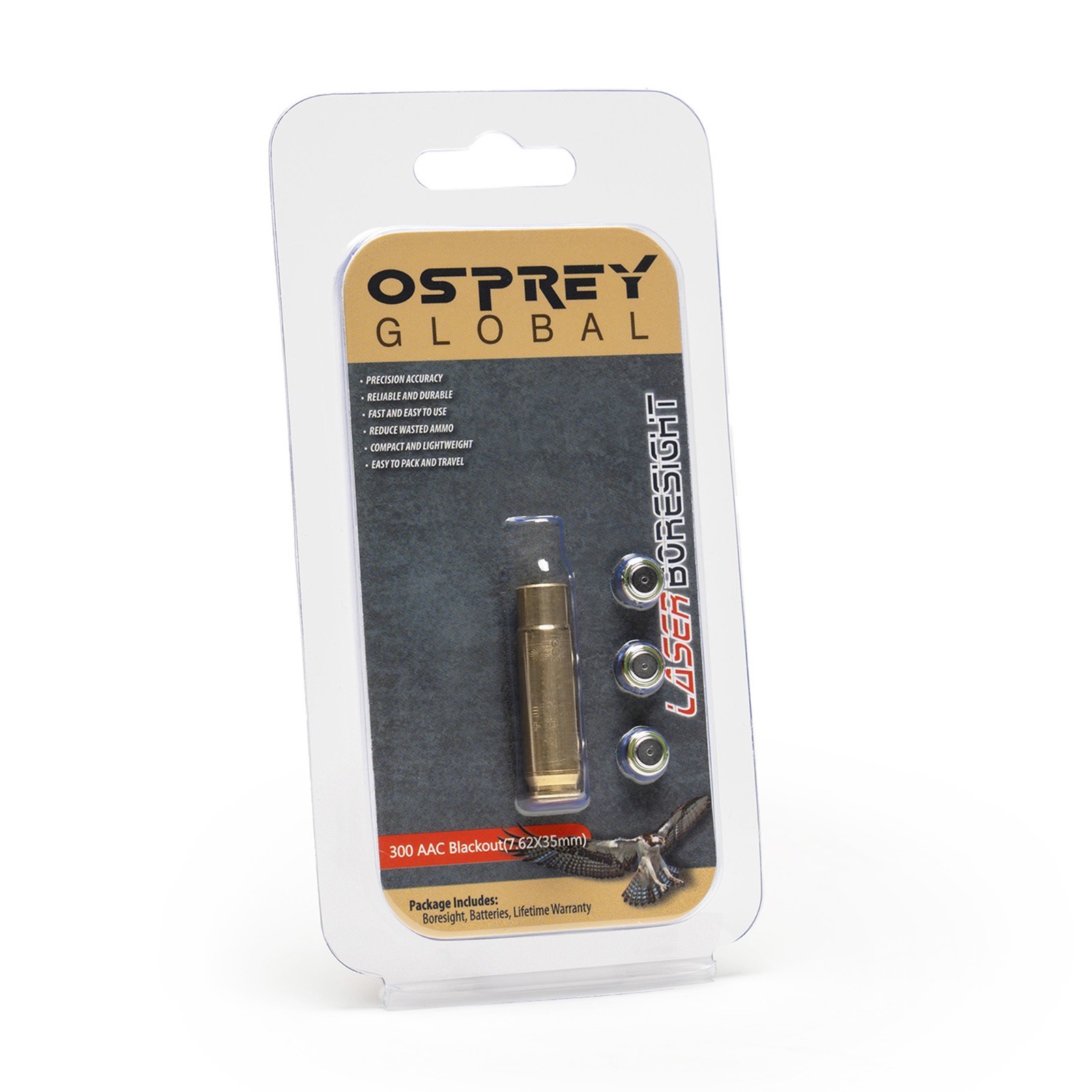 Boresights- Osprey Global- New 300 Blackout, 300WIN, 50BMG, 308, 38 SPEC, & More
