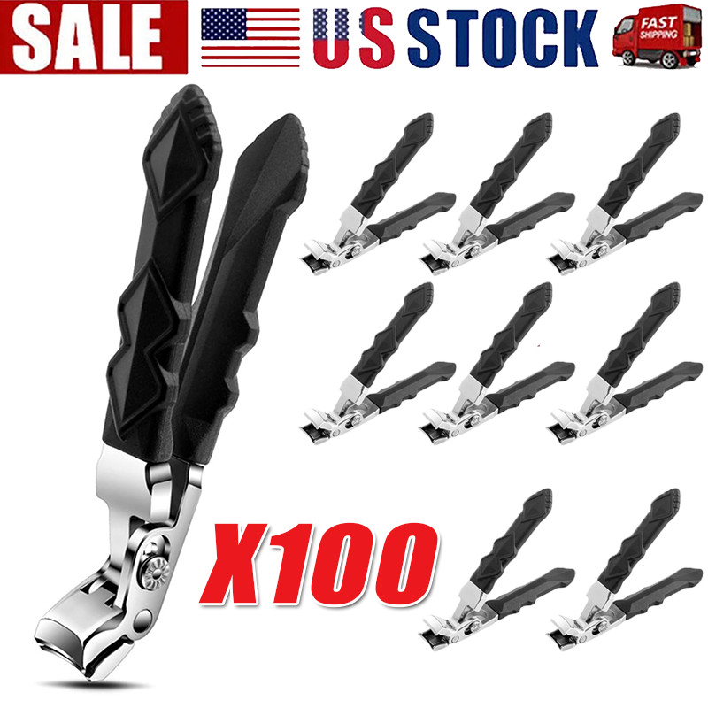 Extra Large Nail Clippers For Thick Nails Heavy Duty Stainless Professional Lot