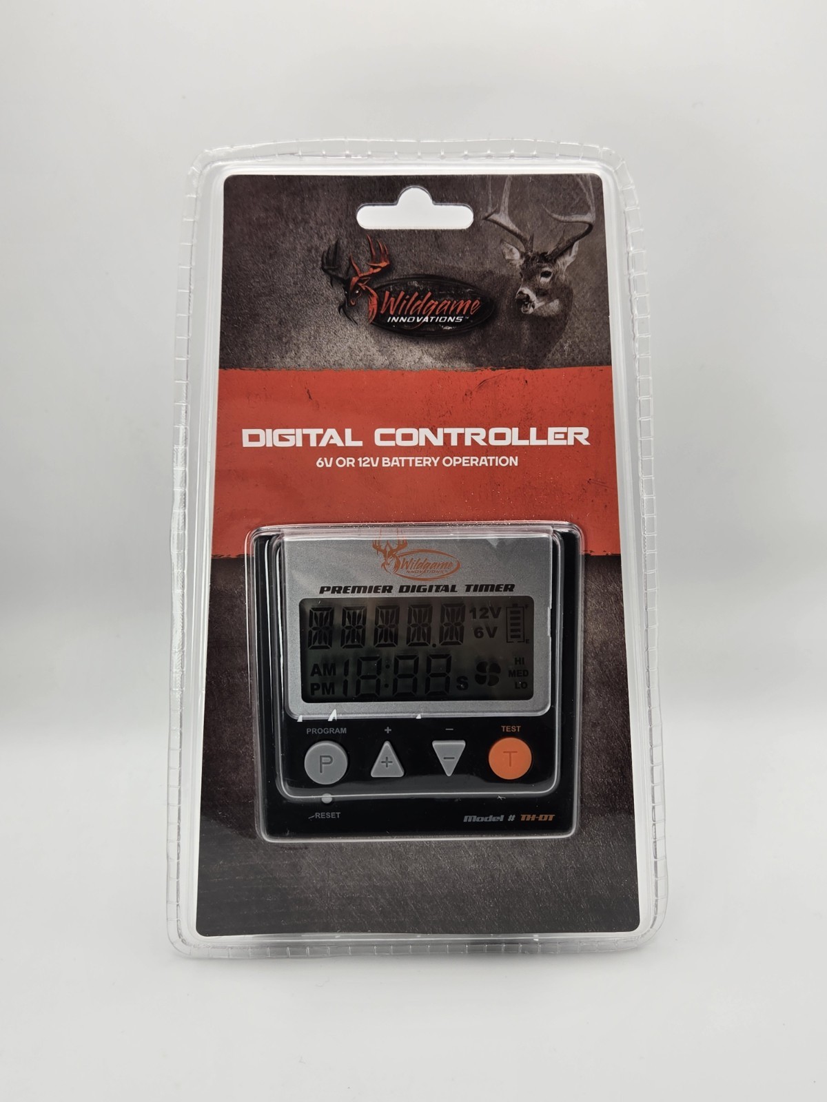 Wildgame Innovations Digital Feeder Timer 6V/12V TH-DT Hunting Feeder Controller