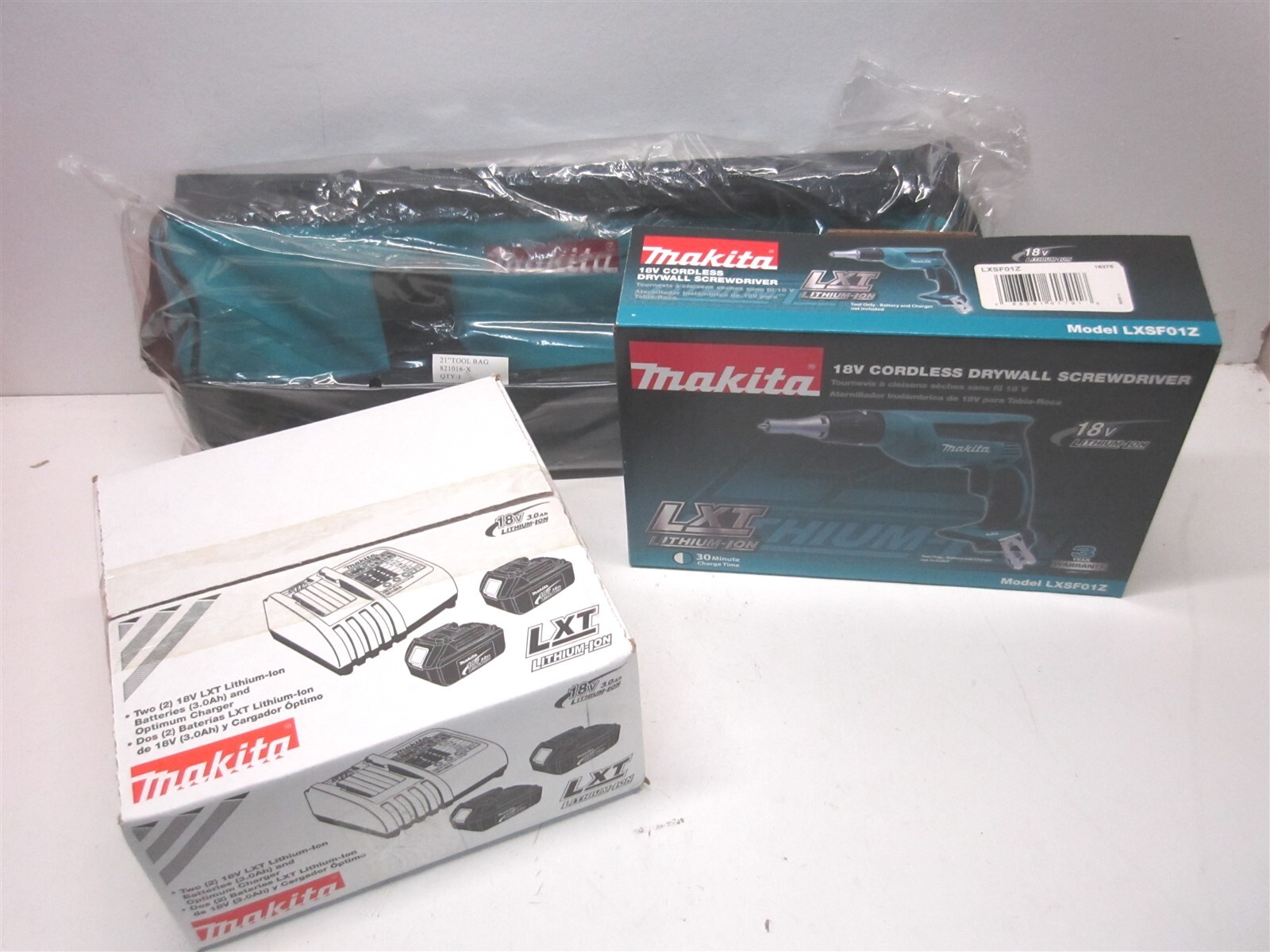 Makita (LXSF01) 18V LXT Lithium-Ion Cordless Drywall Screwdriver Kit