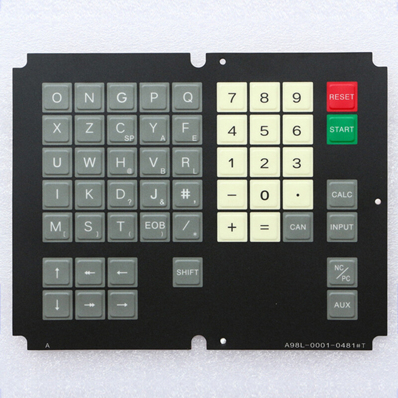 New Membrane Keypad overlay for FANUC A98L-0001-0481#M 11M