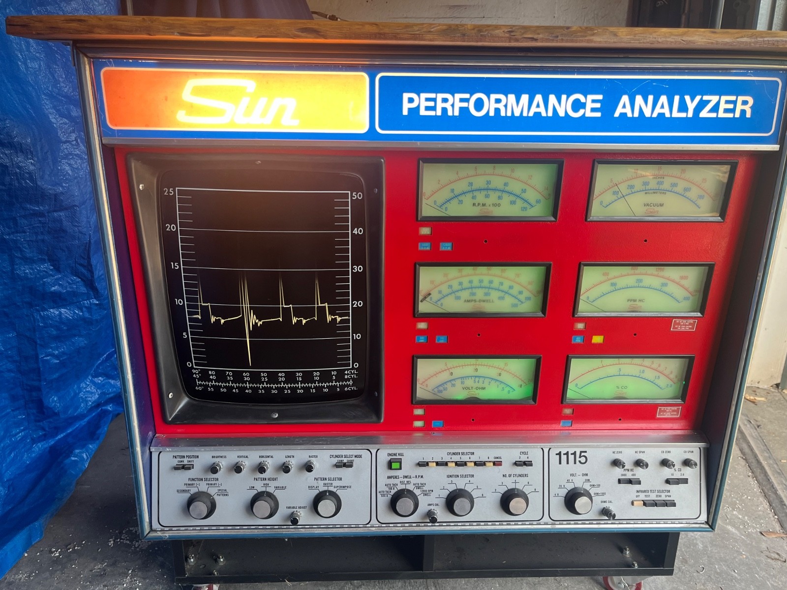 Sun Performance analyzer 1115 Garage Art