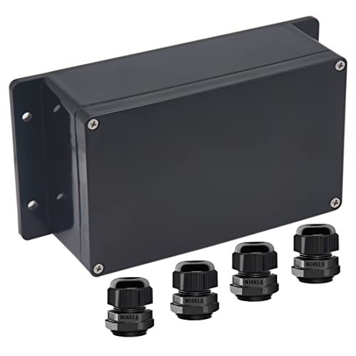 Junction Box IP65 Waterproof ABS Plastic Electrical Project Case Power Junction