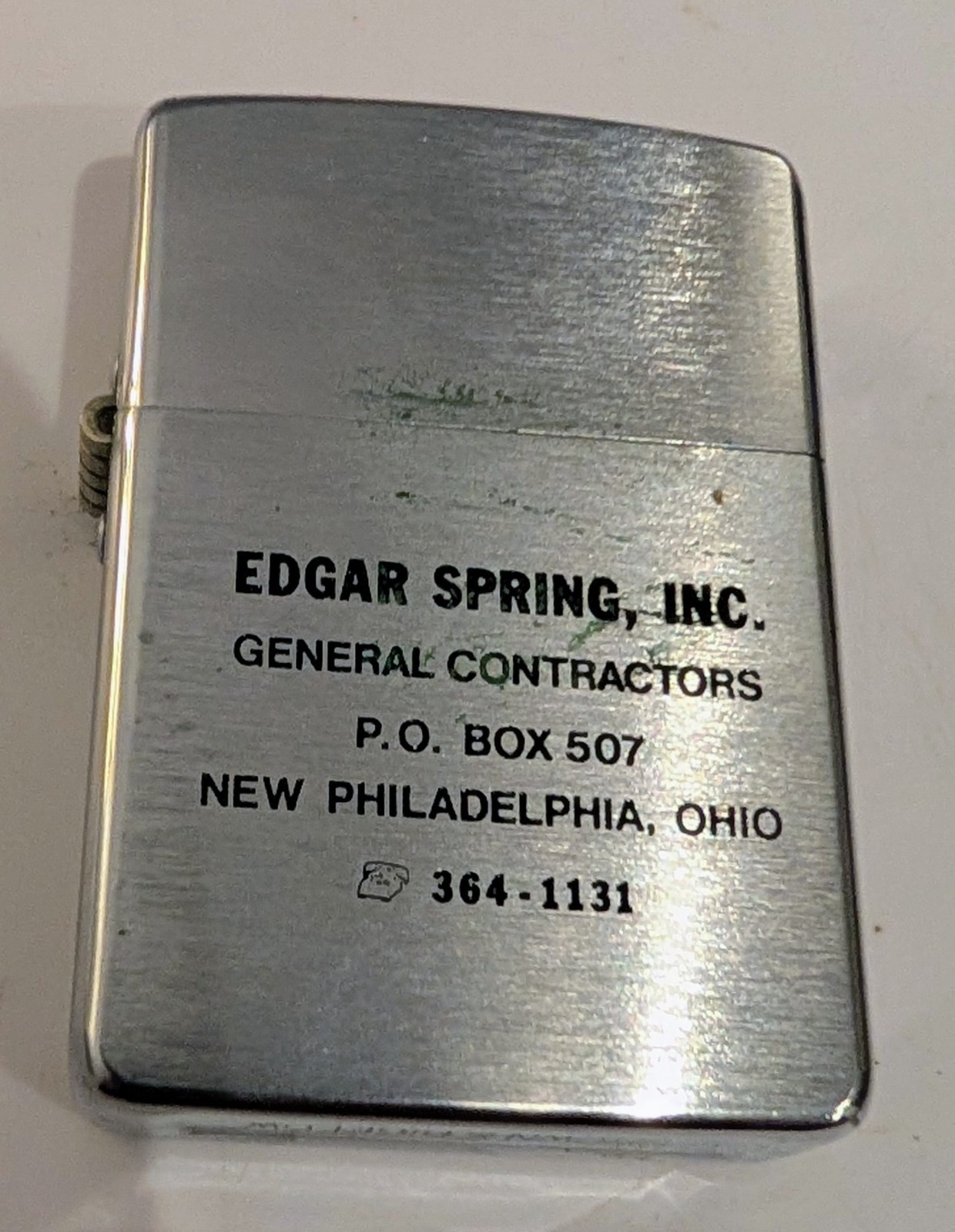 Edgar Spring Inc Contractors New Philadelphia Ohio Lighter