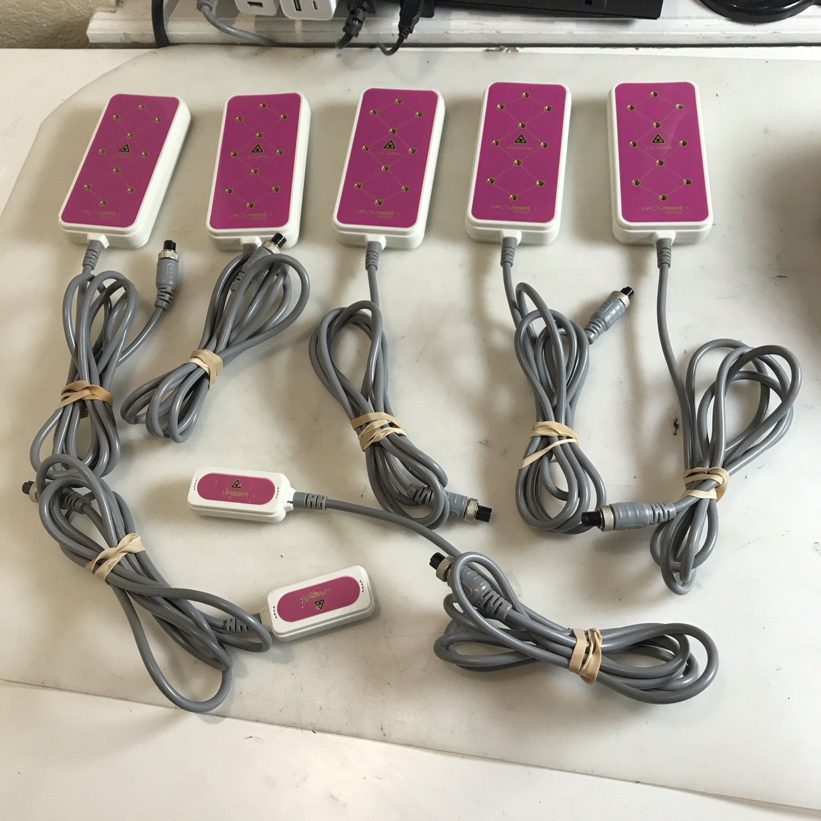 5MW III Lipo LED Laser Slimming Pads 635nm-650nm Laser Body Shaping  7 PADS ONLY