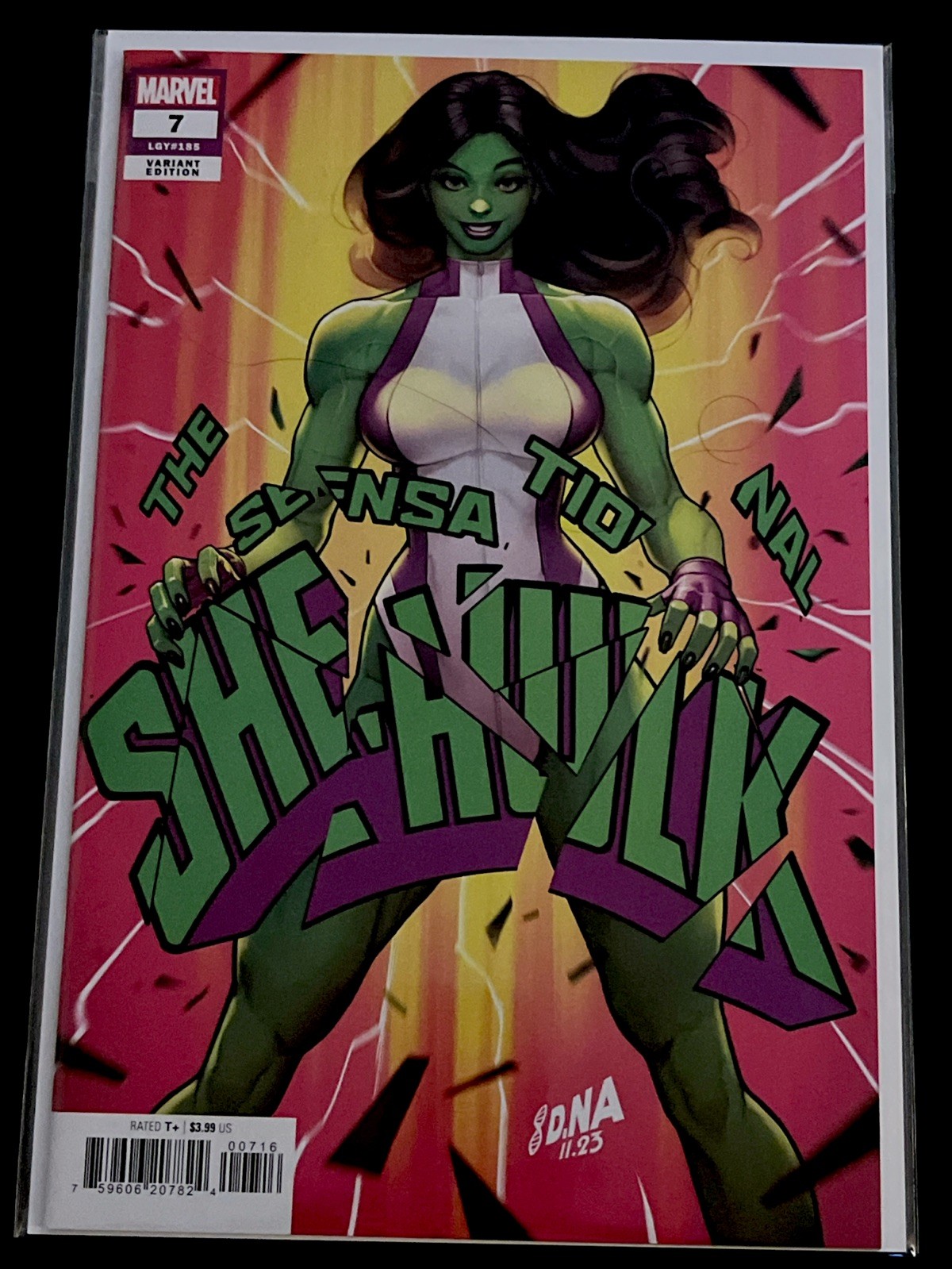 SENSATIONAL SHE-HULK #7 David Nakayama 1:25 Variant!! 🔥🔥