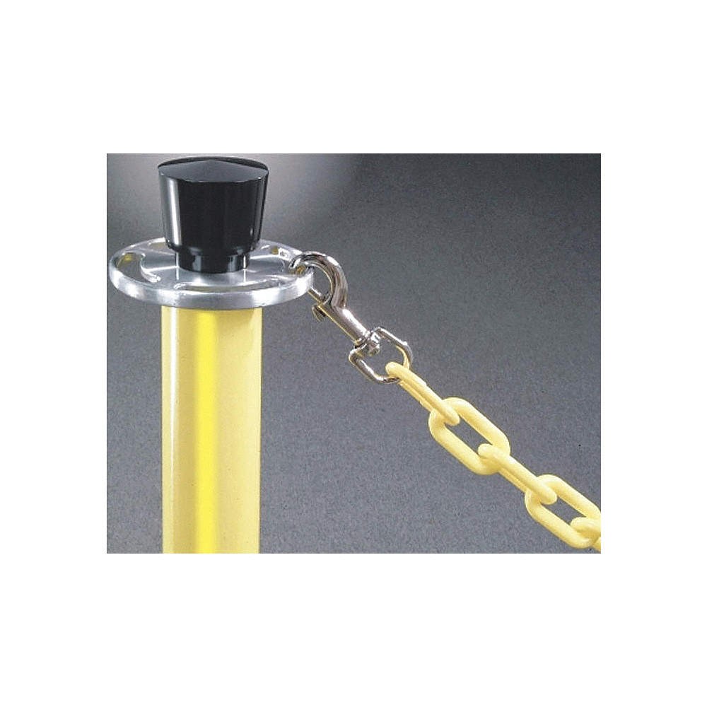 GRAINGER APPROVED 966-35-12/0-2-960PB Plastic Chain ,12 ft L,Yellow 45RL51