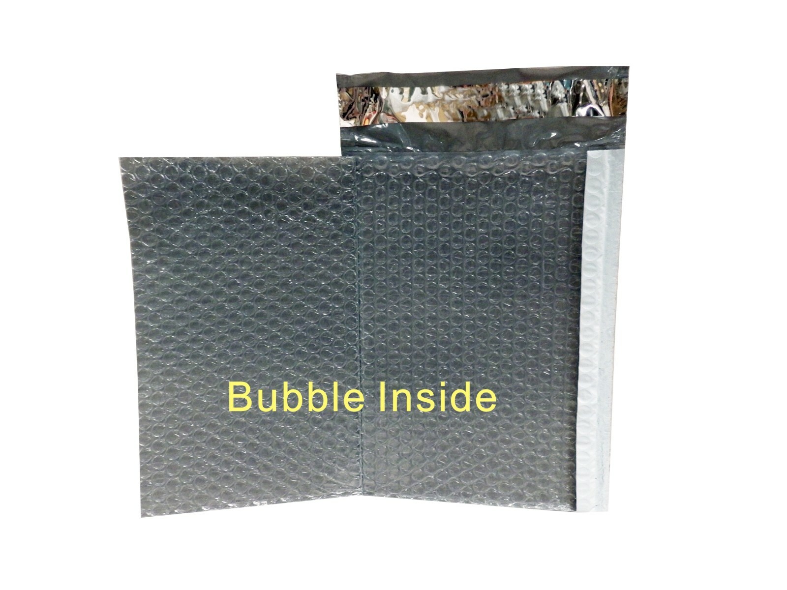 PolycyberUSA 100 pcs #5 Poly Bubble Envelopes Mailers (Inner 10.5x15)