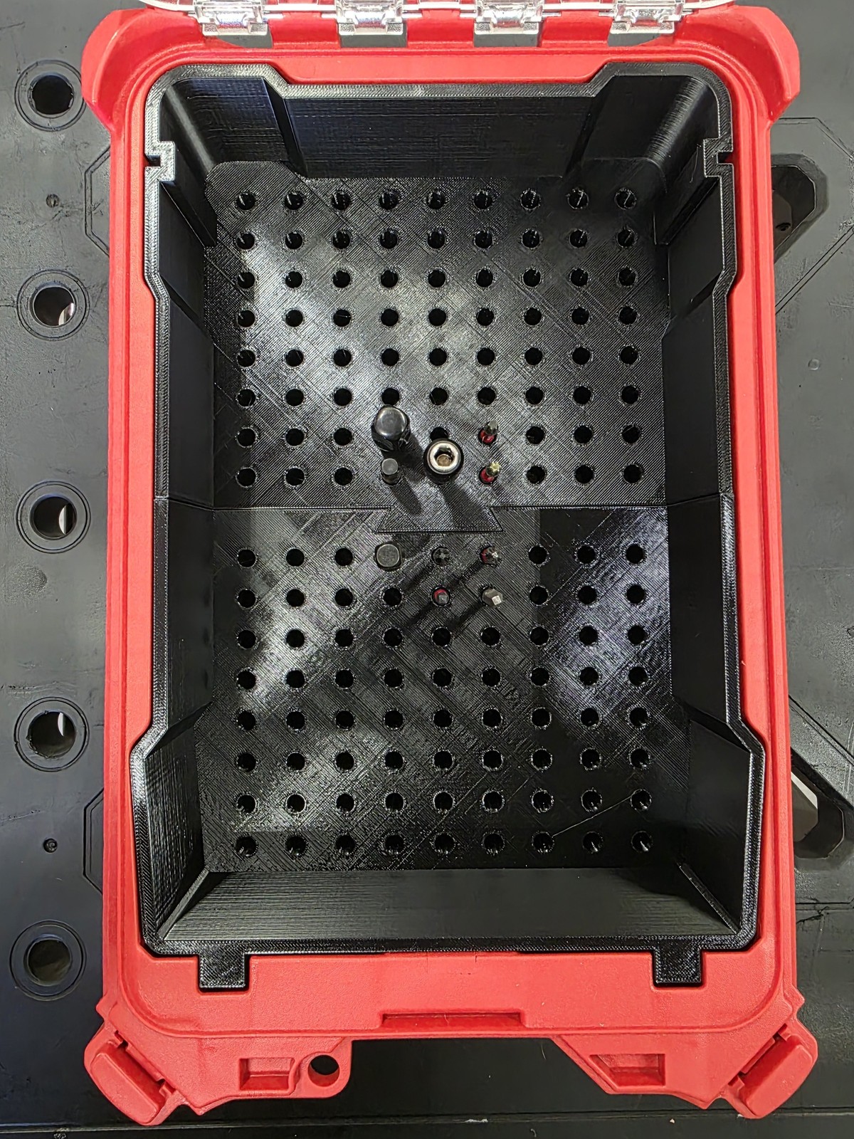 PACKOUT Bit Storage Insert (48-22-8435) – Bits + 1/4” Socket Driver Organiser |
