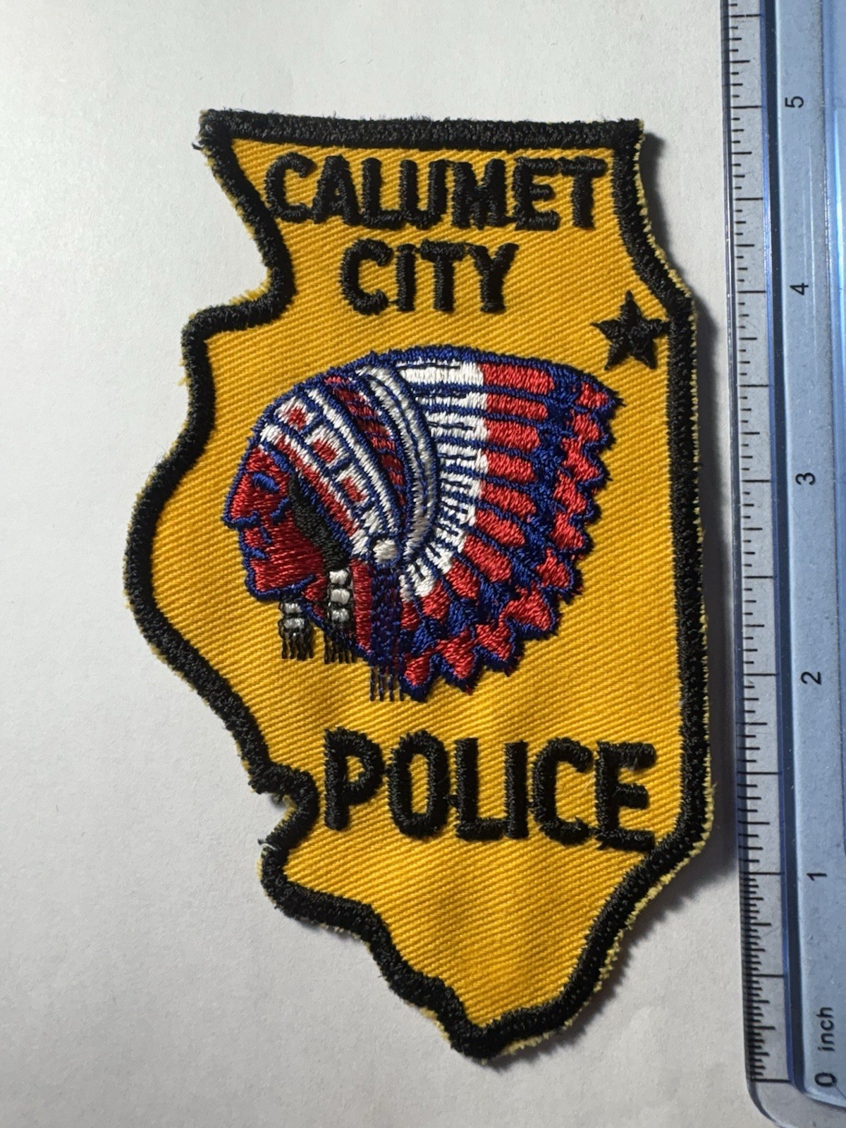 Calumet City Illinois Police Patch