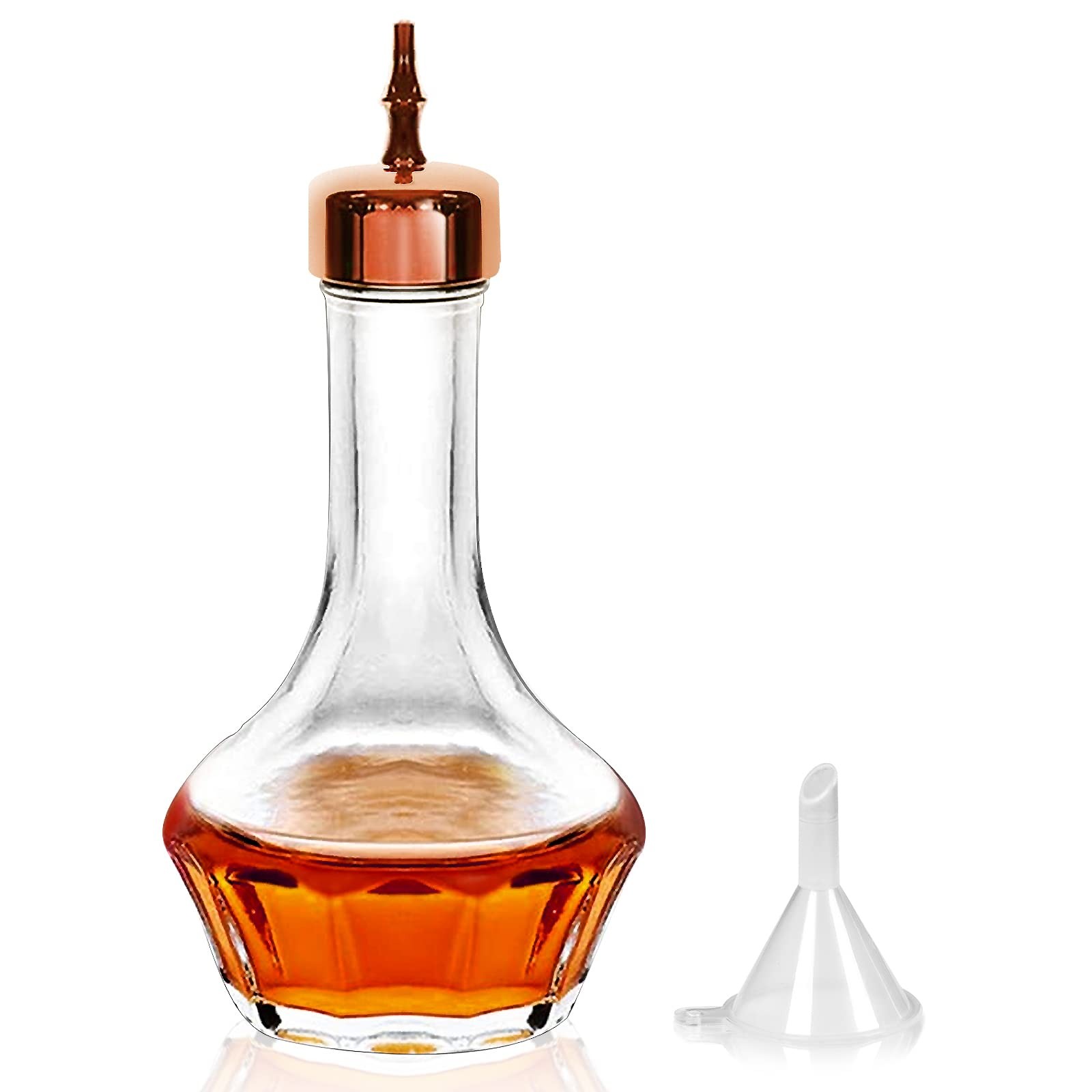 Bitter Bottle โ€ Glass Bitter Bottle With Dash Top 1.7oz/50ml Great For Bart...