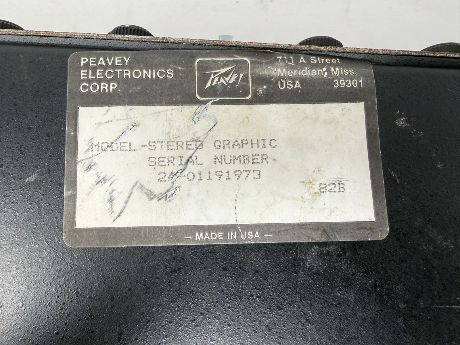 Peavey 10 Band Stereo Graphic Equalizer