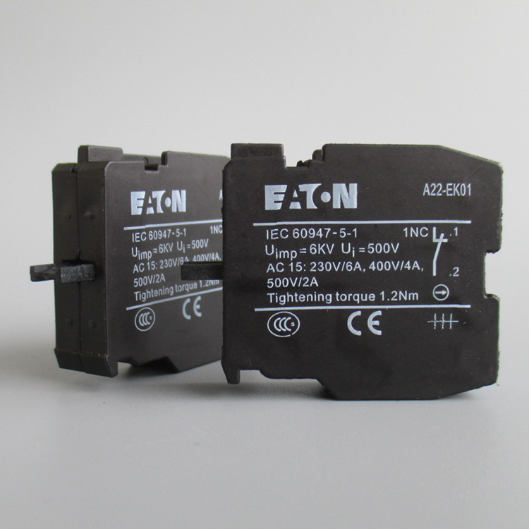 1PC Eaton A22-EK01 ,Moeller Switch Contact Block