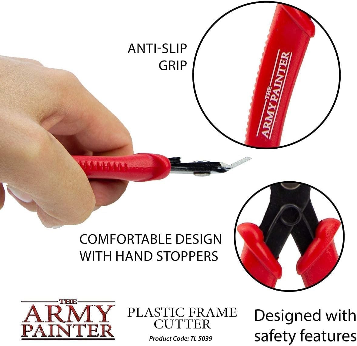 Hobby Tools Plastic Frame Cutter, Stainless Steel Model Flush Cutter, Side Sn...