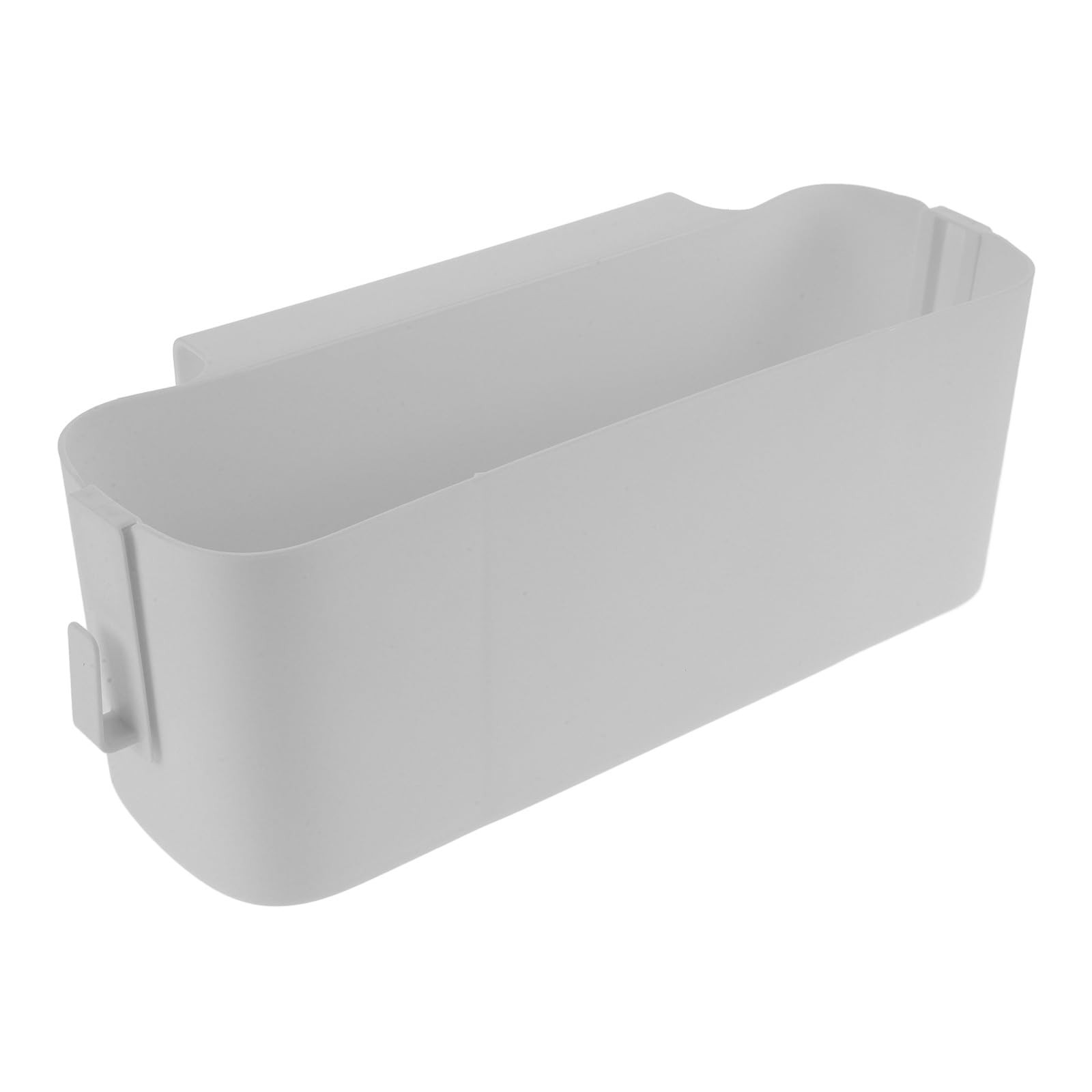 Bedside Caddy for Dorm Bed, Plastic Bedside Hanging Organizer with Side Hooks...