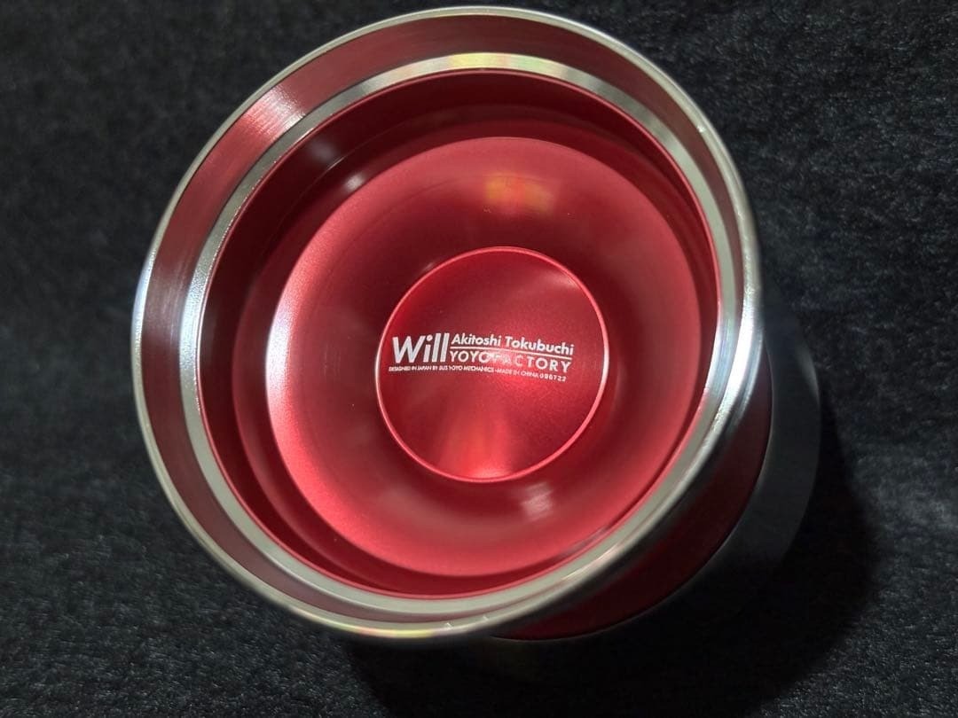 YoYoFactory Will (older model) Red Titanium Accelerator - Excellent Condition -