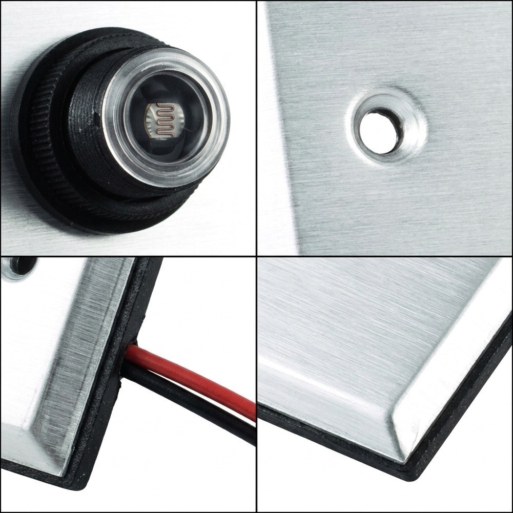 Wall-Mounted Light Sensor Switch 2pcs SR05 for Courtyard Landscape Lighting