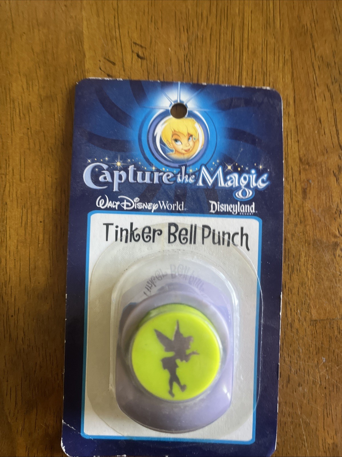 Capture the Magic- Disney Tinkerbell Scrapbooking Craft Paper Hole Punch Purple
