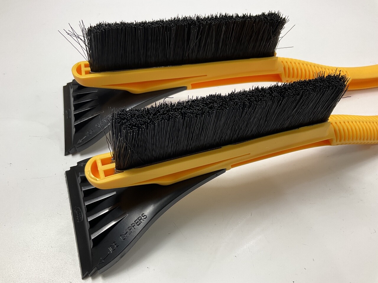 (2) Hopkins 16511 SubZero 23" Ice Hammer Snowbrush & Ice Scraper - YELLOW