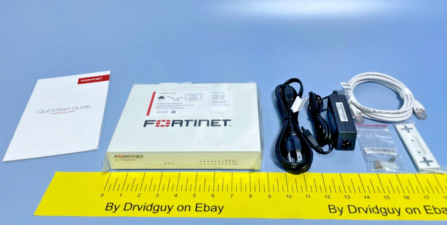 Fortinet FG-61E-BDL-950-12 Network Security/Firewall Appliance; FORTIGATE-61E