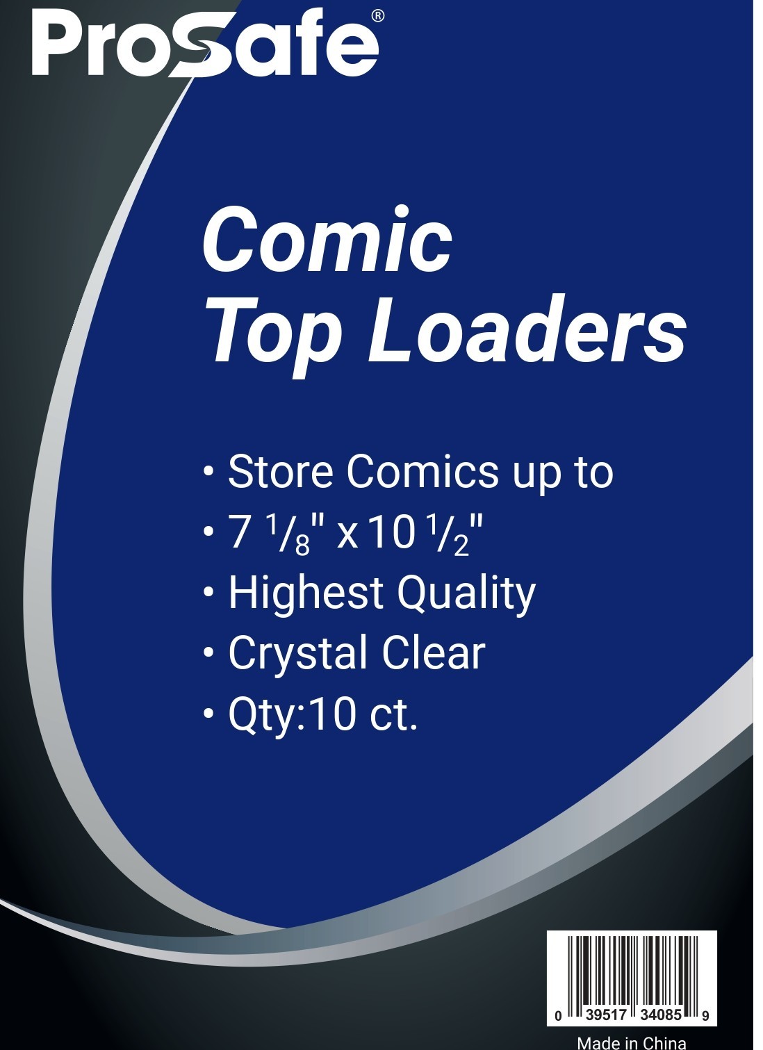 10 Comic Top Loaders Regular Size Clear Plastic Comic Protections Holders