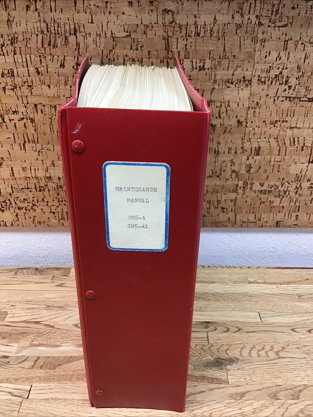 Bell Helicopter Model 205A-1 Maintenance Manual Volume 1 1978 QU-1