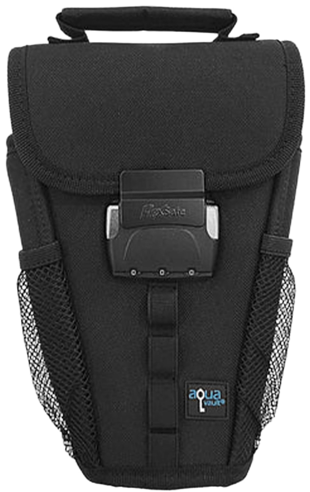 AquaVault Portable Travel Safe (Black, Original): Classic Anti-Theft Nylon Po...