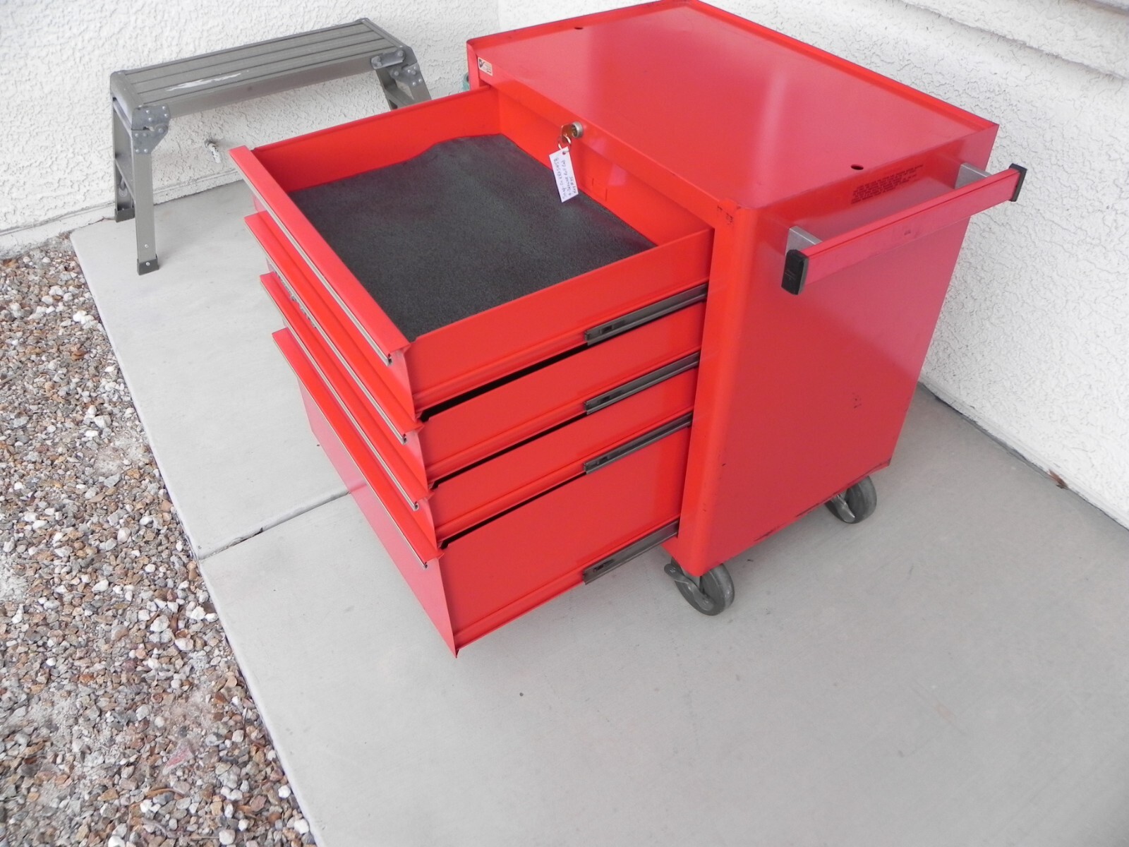 Snap-On KRA545B 4 Drawer Roll Cab Red Made In Canada