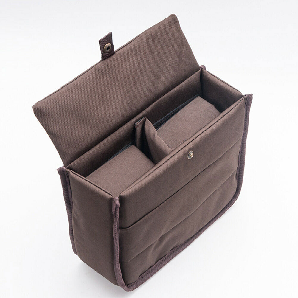 3 Size Waterproof DSLR SLR Camera Bag Lens Insert Padded Partition Pouch Cover