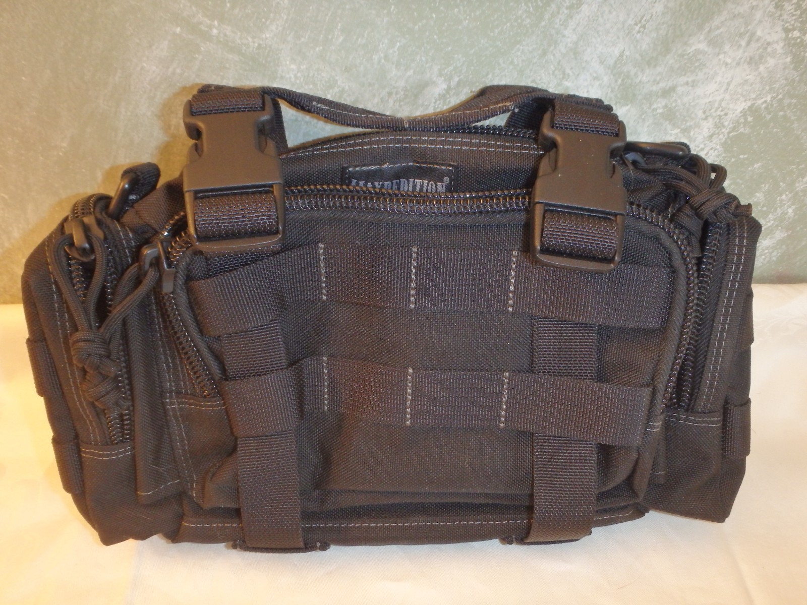 Maxpedition Black Proteus Versipack MX402B Adult Waist Strap Water Resistant Bag