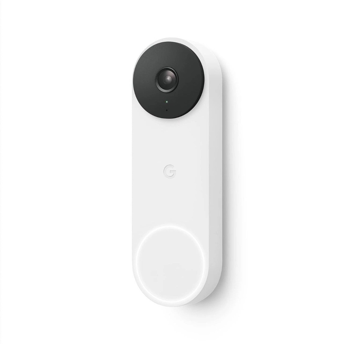 Google - Nest Video Doorbell Wired Pro 2nd Gen - (GA03730-US) - Snow