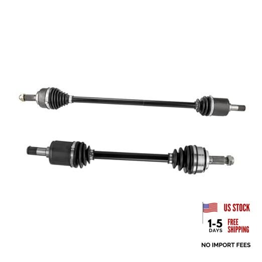 CV Axle Shaft, 2Pcs Front Axle Shaft Replacement for 06-11 Civic 1.8L 66-4232