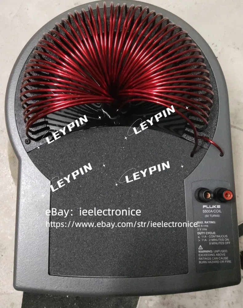 FLUKE 5500A/COIL 50 TURNS MAX.RATING 20A 3V 5500A Coil-50 turnscurrent COIL #iee